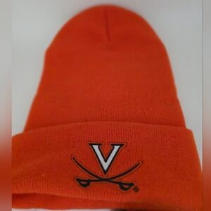 Logofit UVA Cavaliers Embroidered Orange BeanieHat One Size Unisex